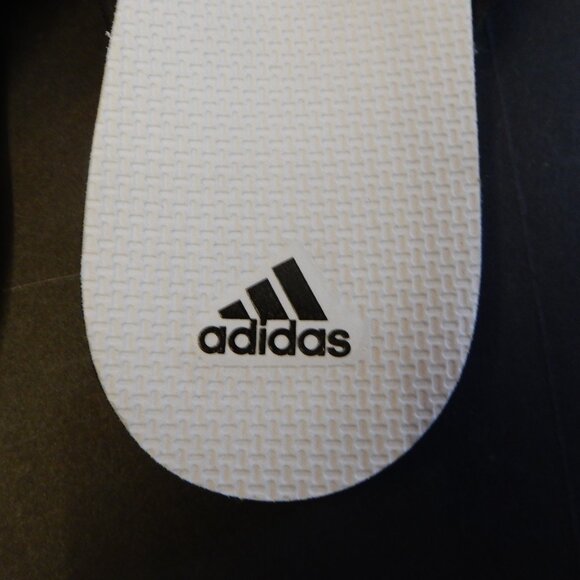 Womens Size 10 Adidas Terrex Cloudfoam One Y Flip-Flop Black and White - Picture 3 of 8